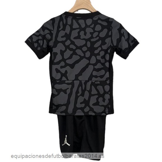 Nuevo 3ª Conjunto De Niños Paris Saint Germain 23/24 Negro Gris Baratas